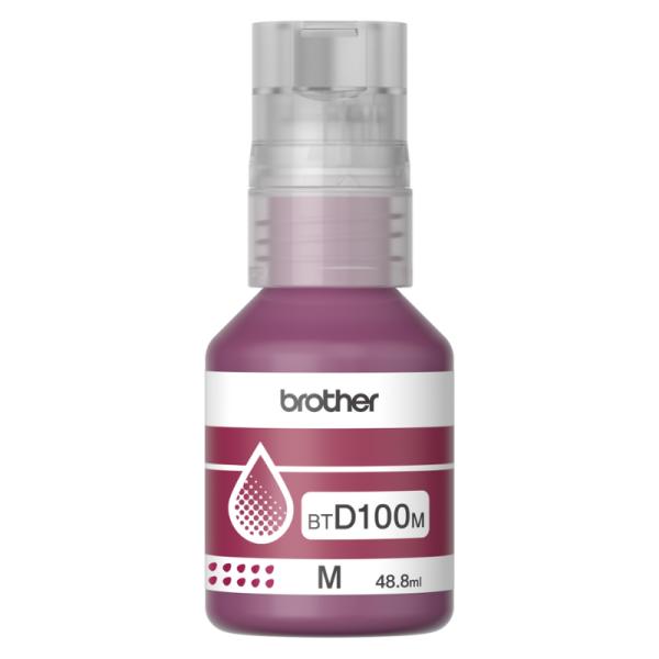 TINTA BROTHER BTD100MMEX INKJET UHY PARA MINI21TH COLOR MAGENTA