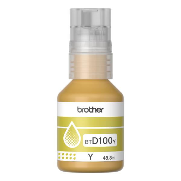 TINTA BROTHER BTD100Y INKJET ULTRA AMARILLO