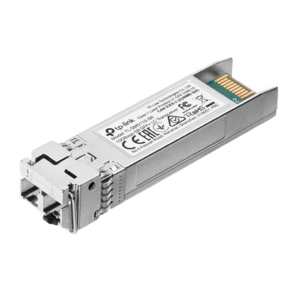 ADAPTADOR FIBRA MONOMODO TP LINK SM5110-SR(UN) OMADA 10GBPS SR SFP LC MODULE (E)