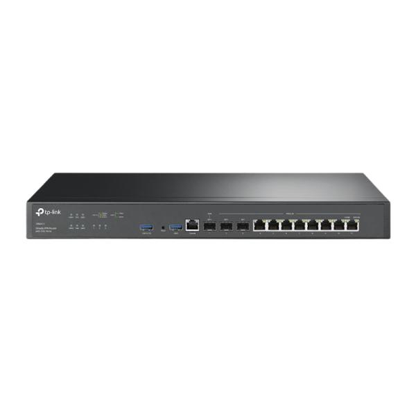 ROUTER TP LINK ER8411(UN) 10G VPN OMADA PUERTOS WAN/LAN NEGRO