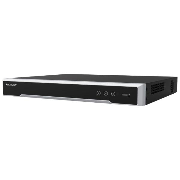 GRABADORA NVR PARA CAMARAS DE VIGILANCIA HIKVISION DS-7608NI-Q2/8P(STD)(D) (E) 8CH POE 4K H.265+ 80MBPS 2SATA AUDIO HDMI VGA 303616549 NEGRO