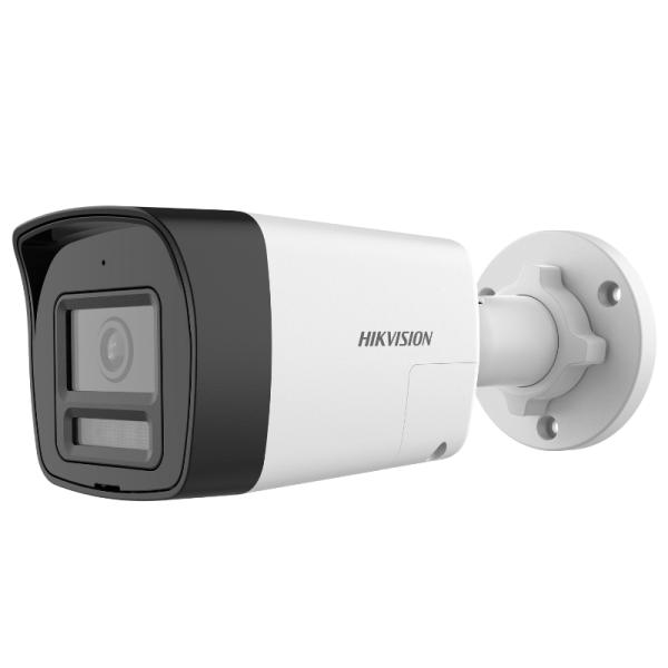 CAMARA MINI BULLET HIKVISION DS-2CE16K0T-LPTS(2.8MM)(O-STD) (E) SMART HYBRID LIGHT IR 25 M LUZ BLANCA HASTA 20 M IP67 AUDIO BIDIRECCIONAL 327801503 BLANCO