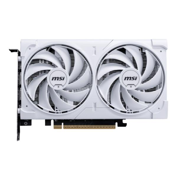 TARJETA DE VIDEO MSI GEFORCE RTX 5060 8G VENTUS 2X OC WHITE GDDR7 2535 MHZ 912-V537-018 BLANCO