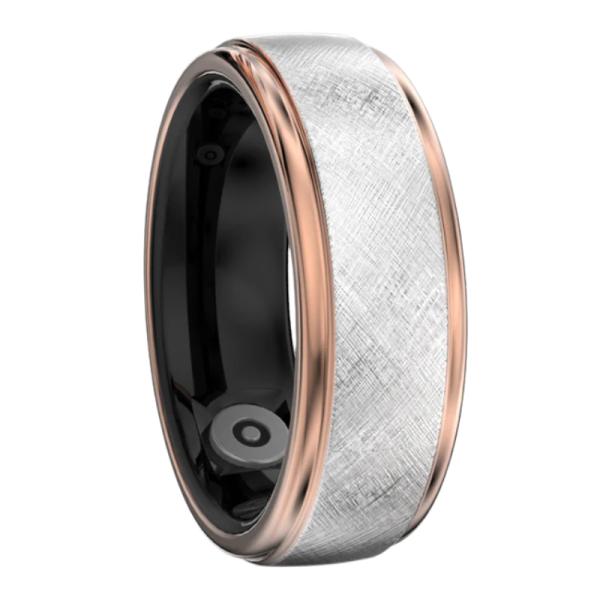 ANILLO INTELIGENTE HIFUTURE FUTURE RING 2 BLUETOOTH 5.3 WATERPROOF TALLA 10 (62mm) TITANIO ORO ROSA
