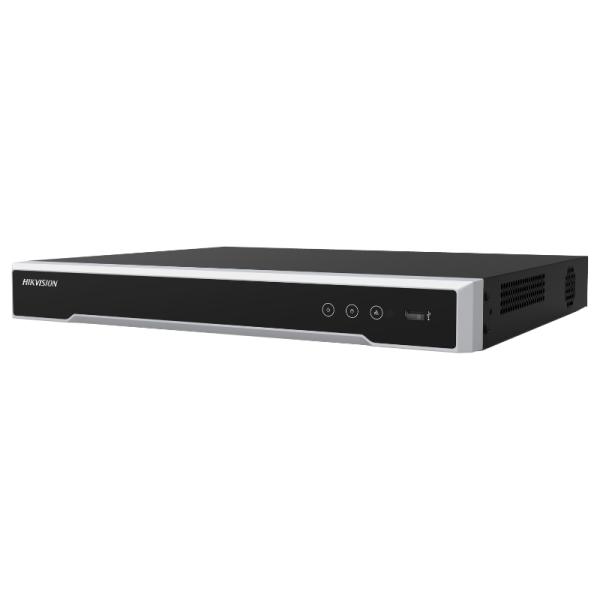 GRABADORA NVR PARA CAMARAS DE VIGILANCIA HIKVISION DS-7616NI-Q2(STD)(D) (E) 16CH IP 16CH POE H.265+ HASTA 8MP GRABACION 303616532-AF NEGRO