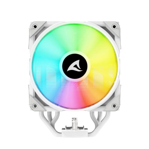 ENFRIAMIENTO DE AIRE RGB SHARKOON A50 AM5/LGA1851 1X120MM 4044951042036 BLANCO
