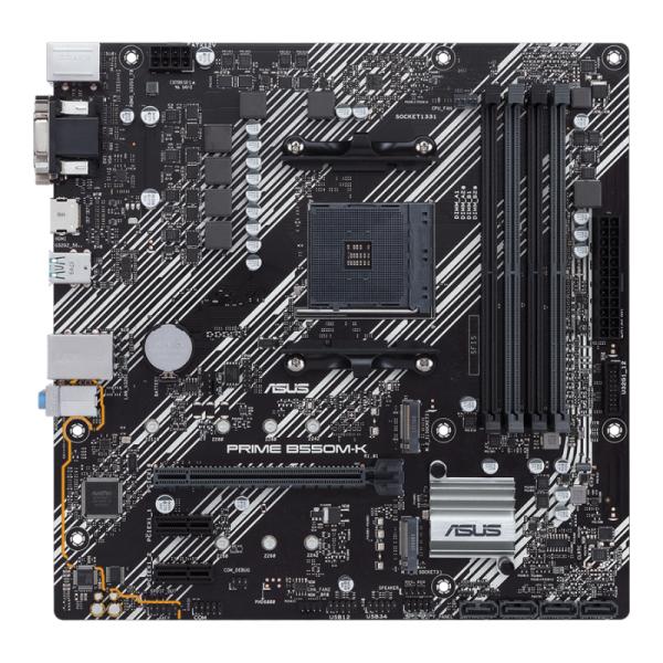 TARJETA MADRE ASUS PRIME B550M-K AM4 MICRO ATX DDR4 90MB14V0-M0EAY0 NEGRO