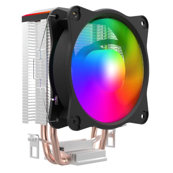 ENFRIAMIENTO DE AIRE ARGB EAGLE WARRIOR FCF0921K002C 3PIN+4PIN PWM 800-1800RPM LGA775 / AM4 90MM