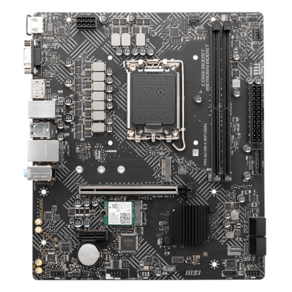 TARJETA MADRE MSI PRO H610M-G WIFI LGA1700 MICRO-ATX DDR5 911-7D46-150 NEGRO