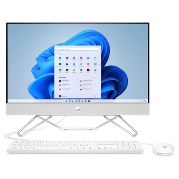 COMPUTADORA HP 24-CB1210 ALL IN ONE 23.8" I5-1235U 8GB 256GB SSD WIN 11 9Y072AA#ABA BLANCO