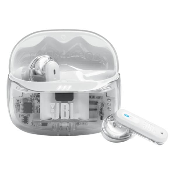 AUDIFONOS JBL TUNE BEAM 2 GHOST EDITION INALÁMBRICO JBLTBEAM2GWHTAM BLANCO
