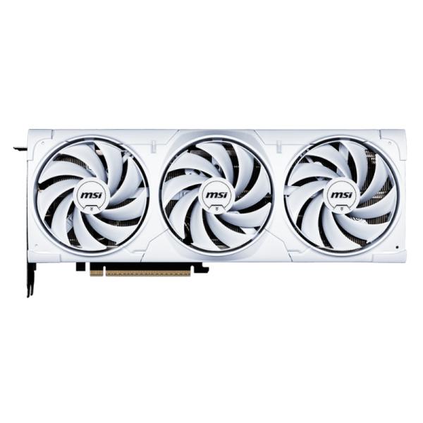 TARJETA DE VIDEO MSI RTX 5080 16G VENTUS 3X OC WHITE GDDR7 2655 MHZ 912-V531-634