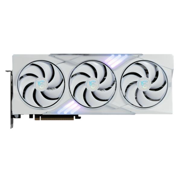 TARJETA DE VIDEO MSI GEFORCE RTX 5080 16G GAMING TRIO OC WHITE GDDR7 2715 MHZ 912-V531-418 BLANCO