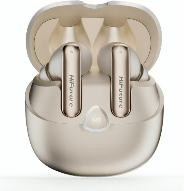 AUDIFONO HIFUTURE SONICAIR INALÁMBRICO BLUETOOTH 5.3 DORADO