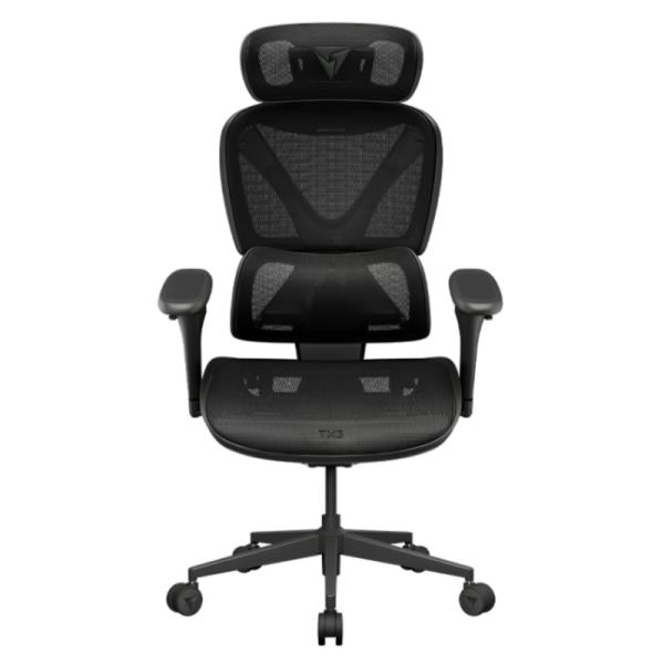 SILLA ERGONOMICA THUNDERX3 XTC PRO 360 MESH NEGRO TEGC-3091101.11