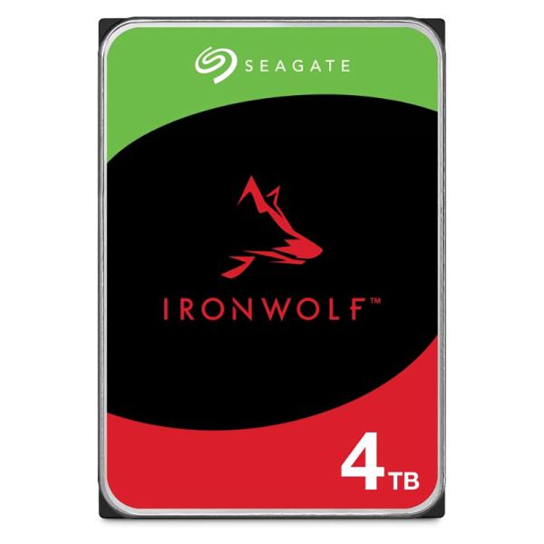 DISCO DURO SOLIDO INTERNO 4TB SEAGATE ST4000VN006 IRONWOLF 3.5IN SATAIII 5400RPM 72123400-6000000-000-RS
