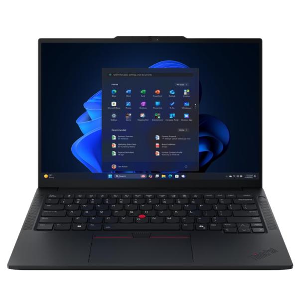 LAPTOP LENOVO THINKPAD E14 GEN 7 14"  I7-255H 16GB 512GB WIN 11 PRO INGL&Eacute;S 21SX0085FJ NEGRO