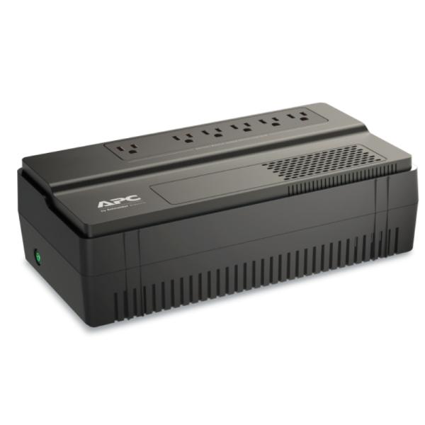 UPS APC BV1000 1000VA INTERACTIVO 6 TOMAS AC NEGRO