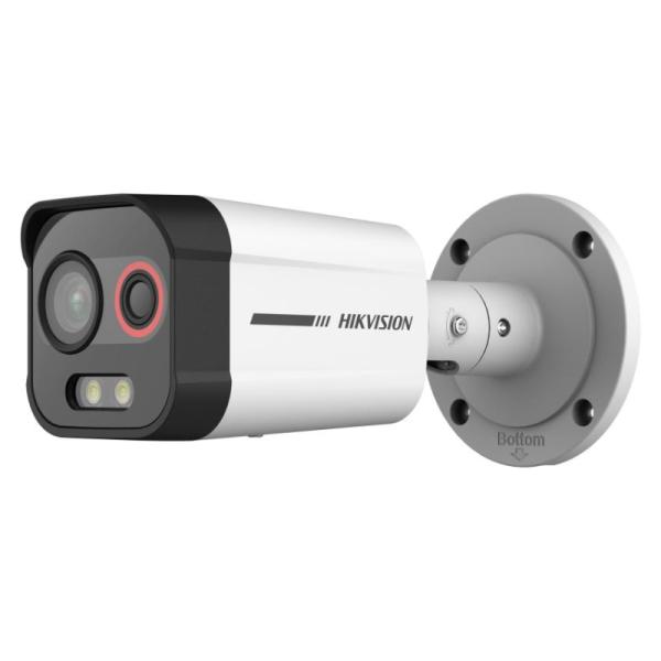 CAMARA TERMICA BIESPECTRO BULLET HIKVISION DS-2TD2608-2/QA(O-STD) (E) 2MP CON ALARMA SONORA 305402127 BLANCO