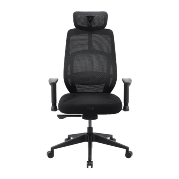 SILLA THUNDERX3 YAMA LITE-MESH MALLA TEGC-3103101.11 NEGRO