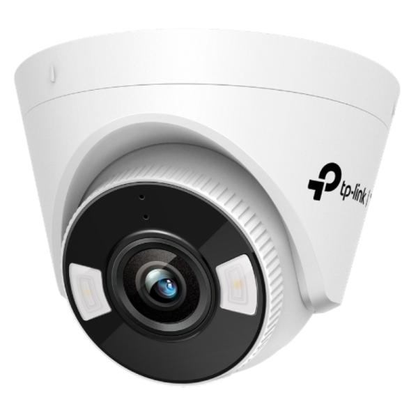 CAMARA TURRET TP LINK VIGI C450(2.8MM)(UN) 5 MP COLOR 24H H.265+ WDR 1 LENTE 2.8 MM IR/LUZ BLANCA HASTA 30 M AUDIO BIDIRECCIONAL BLANCO