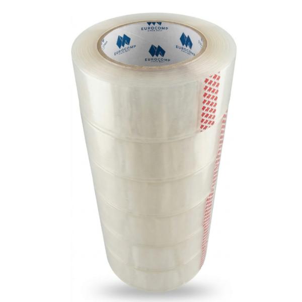 CINTA DE EMBALAJE 48MM X 164.5M TRANSPARENTE (PACK 6)