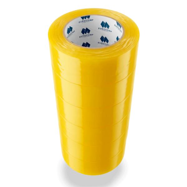 CINTA DE EMBALAJE 48MM X 164.5M AMARILLA (PACK 6)
