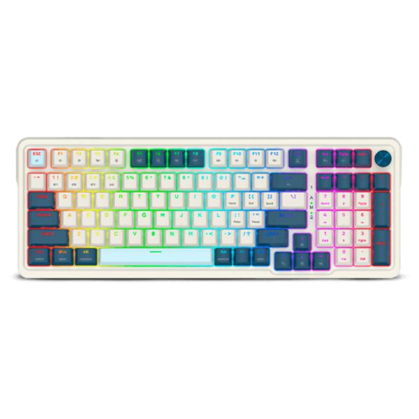 TECLADO GAMING RGB REDRAGON EISA PRO K686RGB PRO MEC&Aacute;NICO AL&Aacute;MBRICO USB / INAL&Aacute;MBRICO BT/2.4GHZ ESPA&Ntilde;OL