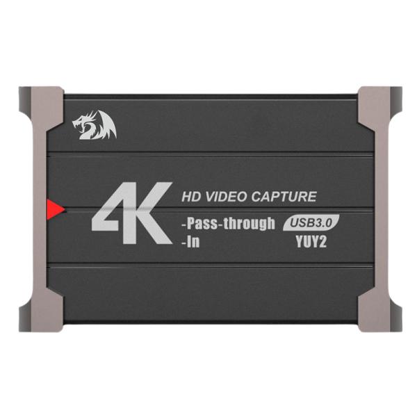 CAPTURADORA REDRAGON FLASH VC321 1080P USB 3.0 NEGRO