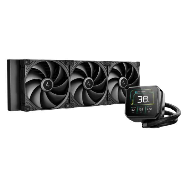 ENFRIAMIENTO LIQUIDO DEEPCOOL SPARTACUS 420 AIO 420MM R-SPT420-BKDSMP-G-1 NEGRO