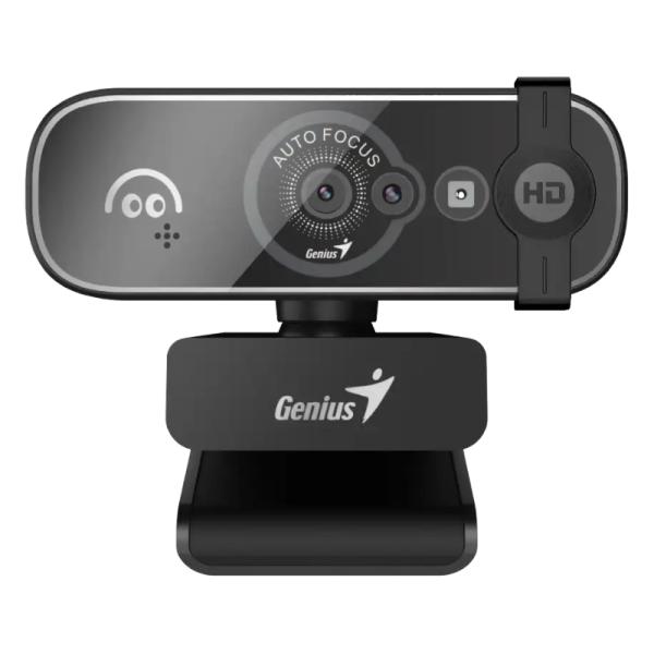 C&Aacute;MARA WEB GENIUS FACECAM OPEN 1080P FULL HD USB-A/USB-C RECONOCIMIENTO FACIAL Y CUBIERTA DE PRIVACIDAD 32200011400 NEGRO