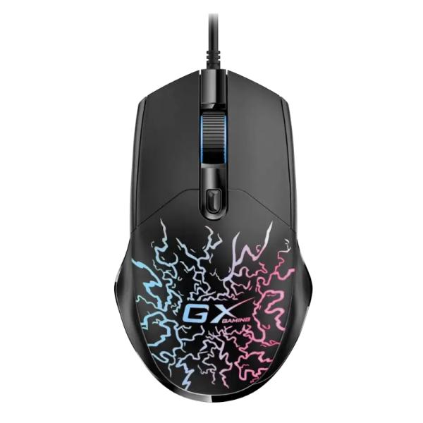 MOUSE GAMING RGB GENIUS SCORPION M300 AL&Aacute;MBRICO USB 2400 DPI 31040010401 NEGRO