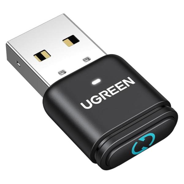 ADAPTADOR BLUETOOTH UGREEN BT301 USB-A DONGLE PLUG AND PLAY 35994