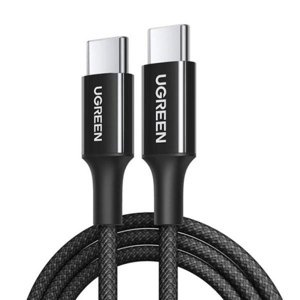 CABLE UGREEN L502 USB-C A USB-C CARGA RAPIDA 5A MAX 1M 65249