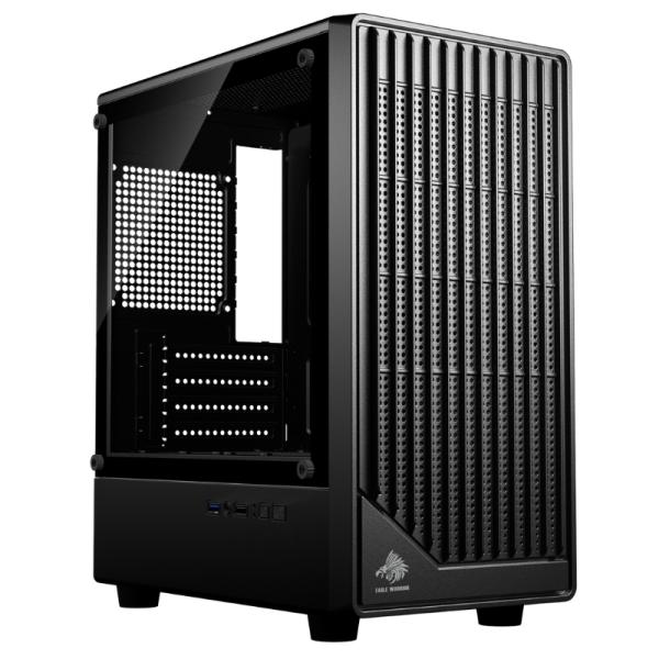 CASE EAGLE WARRIOR CG05ANRA001C MINI TOWER SIN VENTILACI&Oacute;N INCLUIDA CON PANEL LATERAL