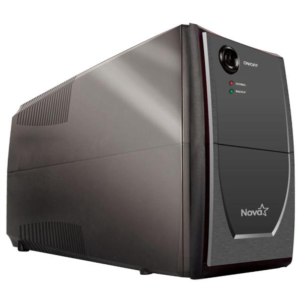 UPS NOVA UP-635 600VA 6 TOMAS CON CABLE 1M E010-183 NEGRO