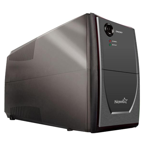 UPS NOVA UP-635 1000VA 6 TOMAS CON CABLE 1M E010-184 NEGRO