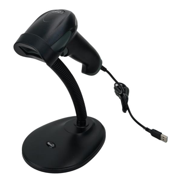 LECTOR DE CODIGO DE BARRAS CON BASE NOVA FFSF510U001C LASER CMOS USB