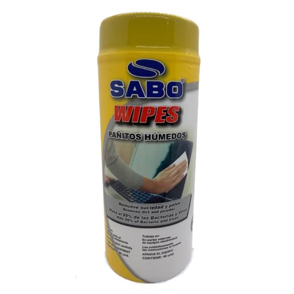 TOALLITAS SABO PAQUETE 40UDS UNIVERSAL ANTIBACTERIAL 53-0500