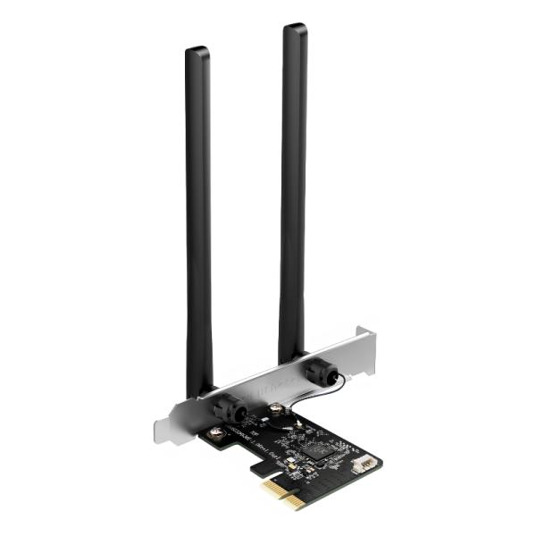 ADAPTADOR DE RED MERCUSYS MA30E(EU) PCIE WIFI + BLUETOOTH 5.0 AC1200 1200MBPS DUAL BAND 2.4GHZ + 5GHZ