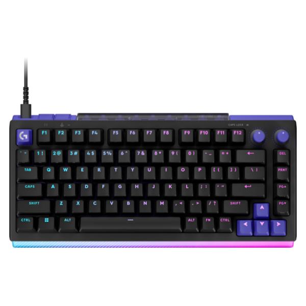 TECLADO GAMING RGB LOGITECH G512 X 75 MECANICO USB INGLES SWITCHES TMR TACTIL 920-013926 NEGRO