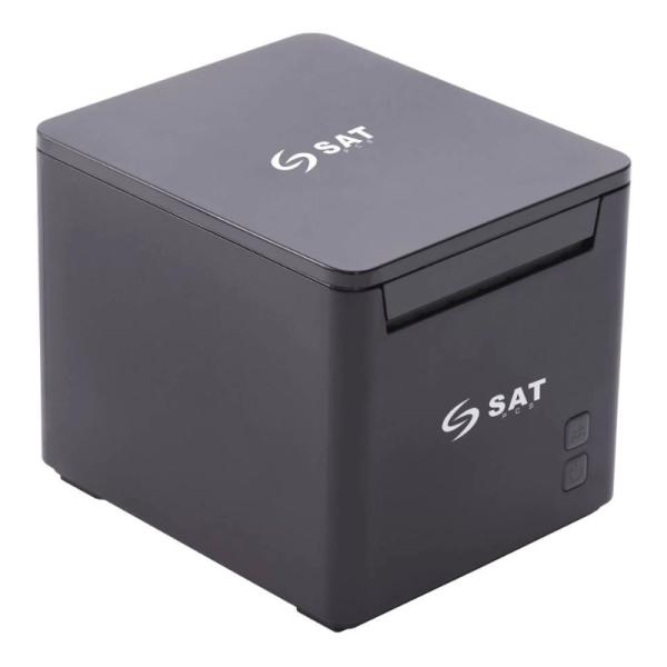 IMPRESORA PUNTO DE VENTA SAT Q23TUE TÉRMICA DIRECTA USB WIFI RJ11 80 MM SATQ23TUE NEGRO