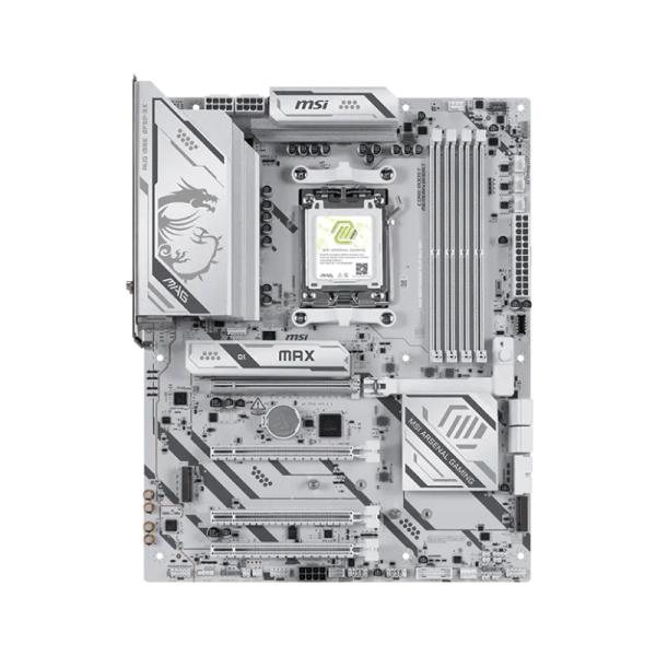 TARJETA MADRE MSI B850 GAMING PLUS MAX WIFI AM5 ATX DDR5 911-7E56-032 BLANCO