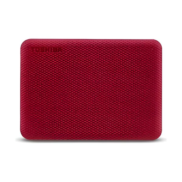 HD EXTERNO 1 TB TOSHIBA CANVIO ADVANCE HDTCA10XR3AA USB 3.0 HASTA 5 GBPS ROJO