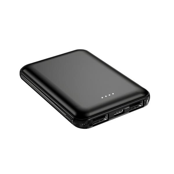 POWER BANK NOVA PB-525 5000 MAH CARGA 10W/USB-C/MICRO USB/DOBLE USB/CABLE USB-A A USB-C