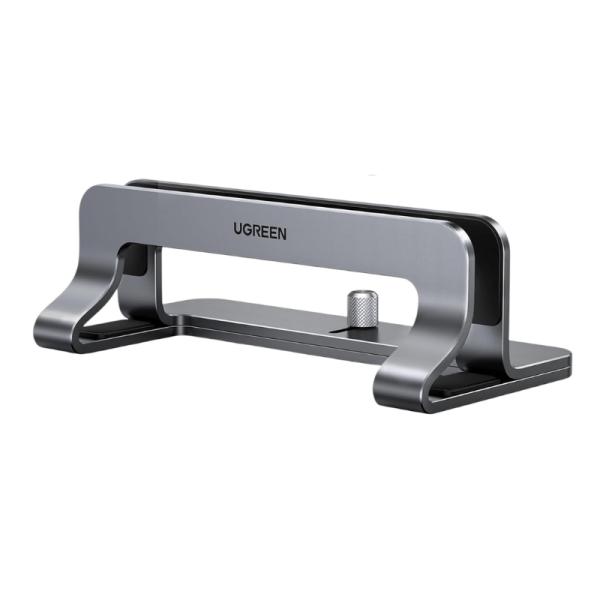SOPORTE VERTICAL PARA LAPTOP UGREEN 25706 AJUSTABLE ALUMINIO COMPATIBLE HASTA 17.3 PULG LP258 NEGRO