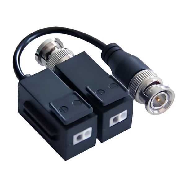 ADAPTADOR VIDEO BALUN TRANSMISOR DE SEÑAL HIKVISION DS-1H18-A(O-STD) (E) AUDIO UTP CAT5E/6 DS-1H18-A 307400789 NEGRO