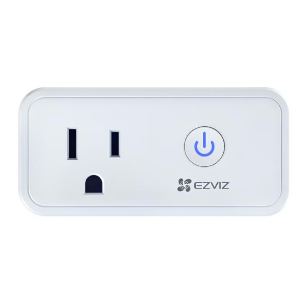 ENCHUFE INTELIGENTE EZVIZ CS-T30-10B-US WIFI 2.4GHZ CONTROL POR VOZ/MONITOREO DE ENERGIA/TEMPORIZADOR CONTROL DE DISPOSITIVOS ELECTRICOS BLANCO