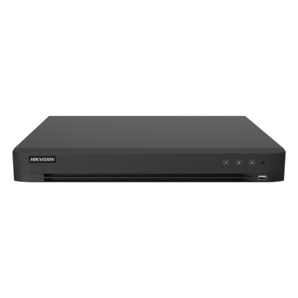 GRABADORA DVR ACUSENSE HIKVISION iDS-7216HUHI-M2/XT(STD) 16 CANALES ANALÓGICOS 32 CANALES IP 8MP/4K 24TB H.265 PRO+/H.265/H.264+/H.264 300229469 NEGRO