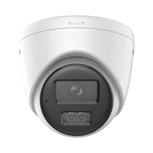 CÁMARA DOMO IP COLORVU HIKVISION DS-2CD1363G2-LIUF(2.8MM)(O-STD) 6MP H.265+/H.265/H.264+/H.264/IP/POE 2.8MM/4MM 30M IR/LUZ BLANCA MICRÓFONO INTEGRADO 311323311 BLANCO